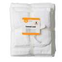 Smart Way Towel Set - White, 6 Pack