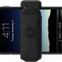 Mophie Universal Belt Clip - Compatible with iPhone 17/16/15/14, Galaxy S25/S24, Google Pixel 10/9/8 & More - 360 Rotating, Adjustable, Secure Clip, Black