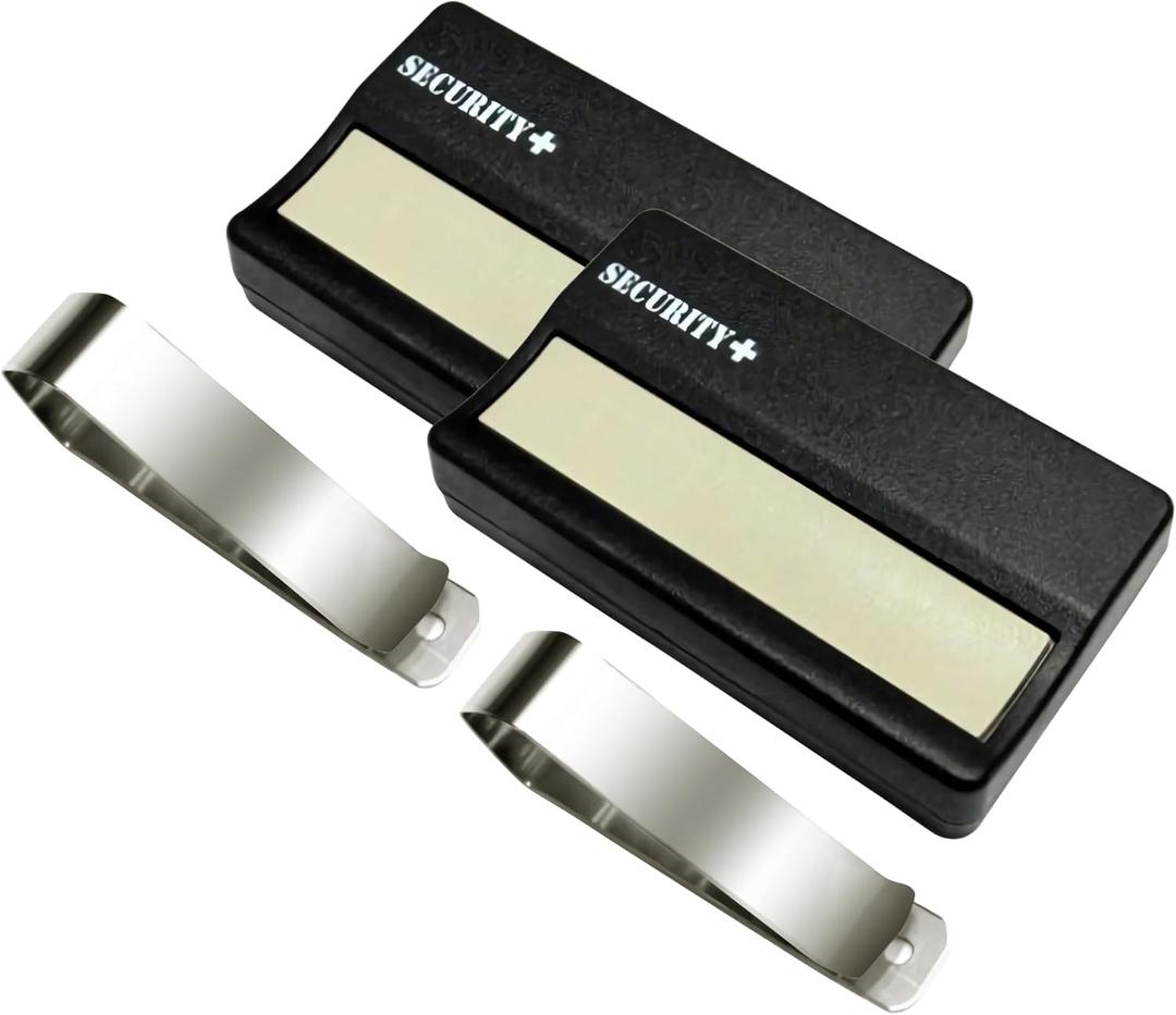 LiftMaster 971LM Chamberlain 950CB Security+ 1-Button Garage Door Opener Remote (ONLY for 1997-2005 Models RED or Orange Learn Button) - Pack 