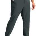Soothfeel Joggers for Men Golf Joggers Pants with Pockets Slim Fit Casual Comfy Pants Lightweight Athletic Workout Sweatpants (L)