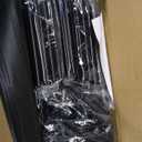 LANTEFUL 10 Tiers Tall Shoe Rack 20-25 Pairs Boots Organizer Storage Sturdy Narrow Shoe Shelf for Entryway, Closets with Hooks, Black
