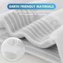 BAMBOO COOL Men's Athletic Ankle Socks Cushioned Moisture Wicking, Low Cut Running Mesh Socks Arch Support, 8 Pack (White, L)