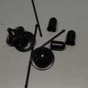 Candle Holder - 3 PCS Candlestick Holders - Vintage Candle Stick Holder - Modern Decorative Centerpiece - Cozy Atmosphere Gift for Home Decor, Wedding, Black Taper