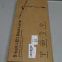 ONEMIX 42" LED Desk Lamp with Clamp, Architect Desk Light with Remote, Adjustable 4-Segment Bar, 1800LM Bright, Eye-Caring Desk Lamp for Home Office, Reading, Study, Dual Monitors, Easter (Black)