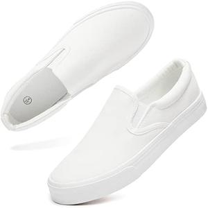 Women's Slip on Shoes Canvas Sneakers Loafers Non Slip Shoes Low Top Casual Shoes ( 7/38 )