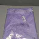 ALYVIA SPRING Lavender Purple Fabric Shower Curtain Liner Waterproof - Soft & Light-Weight Cloth Shower Liner with 3 Magnets, Hotel Quality & Machine Washable - Standard Size 72x72, Lavender