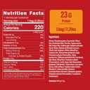 KONJOY High Protein Ramen Noodles(23g), Fit Protein Toss Noodles Savory Crayfish Chili Flavor, Plant-Based, Non Fried, Low Fat, Vegan Healthy Meal, 5 Pack (EXP 10/13/27)