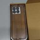 Wood Riser Small Decorative Tray Sink Soap Dish, Vanity Tray Pedestal Stand 8.7 x 3.6 inches (Light Brown)