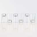 Flared Glasses, Thick Base Shot Glass Set, 1.5 Oz. (Set of 12)