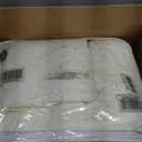 Lush Decor Kemmy Quilt Set, 3 Piece Set Full/Queen, White - Ruffled Bedding Set - Queen Size Quilt Full - White Bedding - Coquette Decor