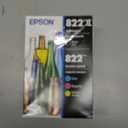 EPSON 822 DURABrite Ultra Ink High Capacity Black & Standard Color Cartridge Combo Pack (T822XL-BCS) Works with WorkForce Pro WF-3820,3823, 4820, 4830, 4833, 4834