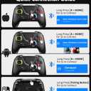 GMBACK Wireless Switch 2 Controller for Nintendo Switch 2/1/Lite/OLED, Bluetooth Game Controller for iPhone/Android/PC/Steam/Mac/iPad/TV with Loop Macro/Vibration/Motion Control/Turbo/800mAh Battery