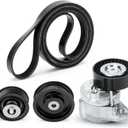 2722000270 Engine Belt Tensioner & Idler Pulley Serpentine Belt kit For Mercedes-Benz C300 C350 E350 E550 S550 ML350 ML550 SLK350 CLK350 R350 Replaces# 2722000270, 2722021019, 2722021419, 6pk2404