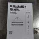 Siljoy Modern Crystal Chandelier 16-Light Brushed Nickel 2-Tiers K9 Crystal Raindrop Chandelier Luxury Flush Mount Crystal Pendant Ceiling Light Fixture for Dining Living Room Entryway Foyer D31.5''