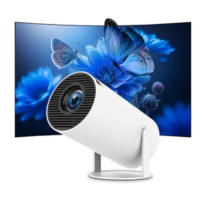 Mini Portable Projector 4K WiFi 6 BT 5.2 Upgraded Portable Projector Full HD Supported for Phone /PC /TV /HDMI /PS5 /Laptop Auto Keystone Home Theater 180° Rotation [Built-in App] White