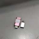 512GB Flash Drive[No App Required] Intended for Phone Tablet Androidphone and Computers, 4 in 1 Photo Stick for Phone Memory Storage Easily Backup Photos VideosPink