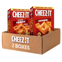 Cheez-It Cheese Crackers, Baked Snack Crackers, Lunch Snacks, Family Size, Variety Pack (2 Boxes), BBD 12/16/2026