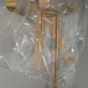 Blulu 22.5 Inch Valentine's Day Wreath Door Hanger Metal Bow Hanging Hook Front Door Metal Hanging Hook Decorative Adjustable for Valentine's Day Holiday Home Window Decor