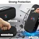 DIGIROOT Switch Case for Nintendo Switch 2 (2025) and Switch / OLED, Portable Travel Carrying Case, Slim Hard Shell Protective for Switch 2 Accessories with 10 Game Card Slots (Black)