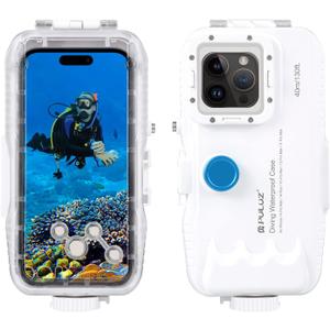Upgrade Dive Case for iPhone 14 Plus / 14 Pro Max, Waterproof Underwater Photography Housings, Diving Shell 40M Accessories