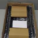 RUNTOP Plus Floor Lamp with Shelves, Shelf Lamp with 15W LED Bulb, 3 Colors, Memory Function, Wide Display Shelf for Collectibles Storge, Floor Lamps for Living Room, Standing Lamp for Bedroom