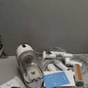 Dog Grooming Vacuum Kit - 3L Vacuum with 7 Tools, Low Noise Electric Clipper and Brush for Pet Shedding at Home, White