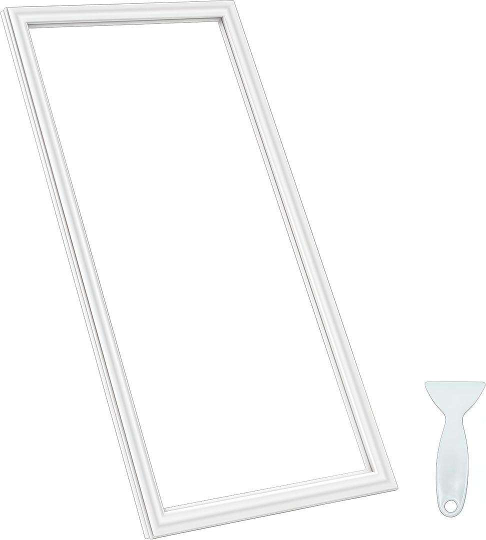 Upgraded 5304506131 Refrigerator Door Seal. For Frigidaire Crosley Kenmore and Tappan refrigerators. Replaces 216522378 5304505531 4452758 AP6031565 PS11766436 EAP11766436.