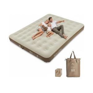 Naturehike California King Air Mattresses with Rechargeable Built-in Pump, Inflatable Mattress, Portable Blow up Mattress, Air Bed for Home, Camping, Guest