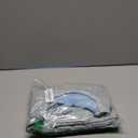 Allegra K Tweed Dress for Women's Crew Neck Wear to Work Office Bodycon Pencil Midi Dress (Blue, XS)