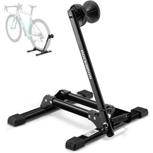 ROCKBROS Bike Stand Floor Stable Bike Storage Rack Bicycle Parking Stand for Mountain and Road Bike Indoor and Outdoor