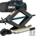 2.5 Ton Car Jack Designed for Mercedes Benz, Scissor Jack for Benz Vehicle with 2PCS Jack Pad, Tire Changing Kit Compatible with Mercedes Benz A B C E R S Class CLA CLC CLK GL GLA G GLE GLC M