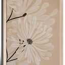 Framed Canvas Wall Art Painting Modern Floral Print Poster Simple Flower Picture Elegant Botanical Print Gallery Style Art Decor for Living Room Bedroom Wall Decor 16x24 Inch