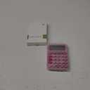 Mr. Pen Mechanical Switch Calculator - 12 Digit Large LCD Display, Pink with Big Buttons, Back to School Supplies