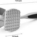 Aliglow Meat Tenderizer Hammer Tool Pounder For Tenderizing Steak Beef Poultry, Heavy Duty Dual-Sided Mallet with Soft Grip Handle - Multifunctional Kitchen Beater for Chicken,Fish, Baking