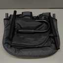 Hook-On Chairs - Portable & Foldable for Babies 6-36 Months, Family & Travel Use with Carry Bag (Grey)