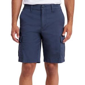 UNIONBAY Men's Relaxed Fit Flex Waist Cargo Short (30, Blue)