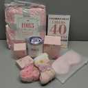 50th Birthday Gifts for Her - Unique Spa Gift Baskets for Women Over 50 - Cool Gifts for Turning 50 Year Old Woman, Happy Birthday Gift Box with Blanket for Sister Friend Wife Aunt Mom Gift Birthday