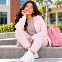 PUMA Girls 3 Piece Tee Zip Fleece Hoodie & Legging Set (Sizes 7-14)