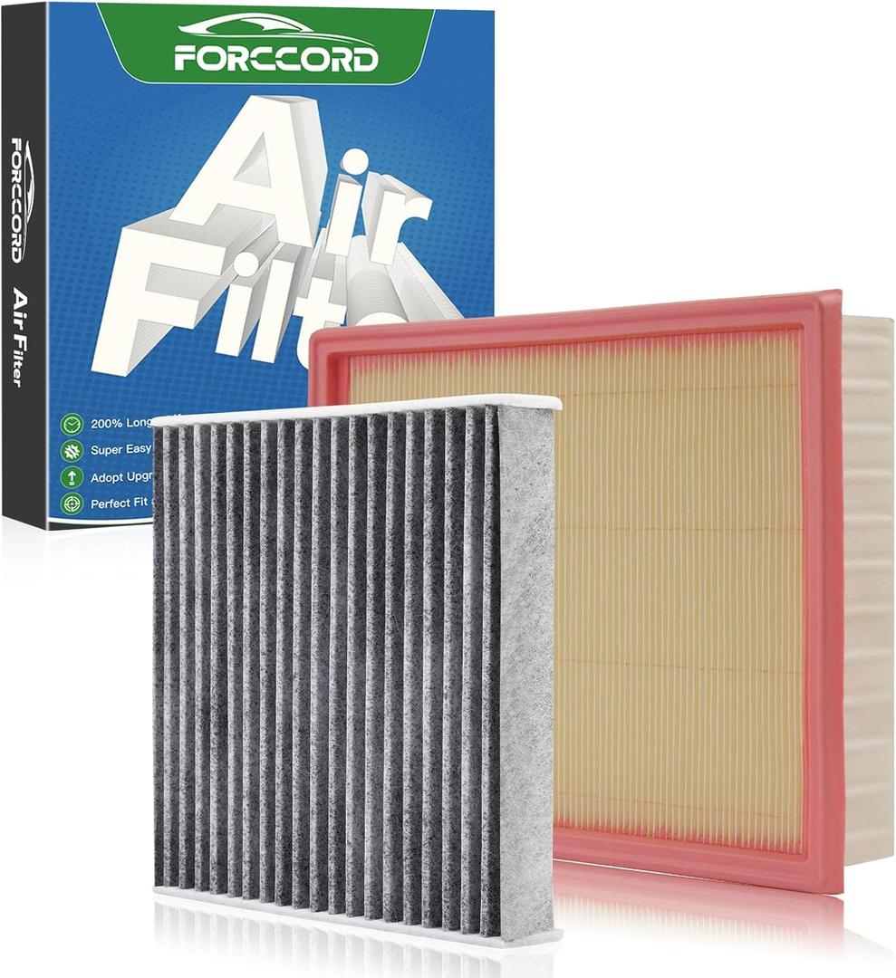 Cabin & Engine Air Filter Fit for Nissan Pathfinder 3.5L 2022-2025 2026, INFINITI QX60 3.5L 2022-2025 2026 Filter Replacement 272775NA1A 16546-6TA0A Car Accessories