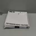 KES Bathroom Toilet Paper Holder Stand Modern Tissue Roll Holder SUS304 Stainless Steel Rustproof Freestanding 20.2" H, Matte Black BPH283S1-BK