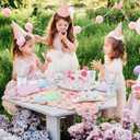 Cunhill 144 Pcs Mermaid Party Supplies Disposable Paper Tableware Holographic Shell and Tail Plates Napkins Cups Spoons Fork Knives for Baby Shower Birthday Party Decorations, Serve 24