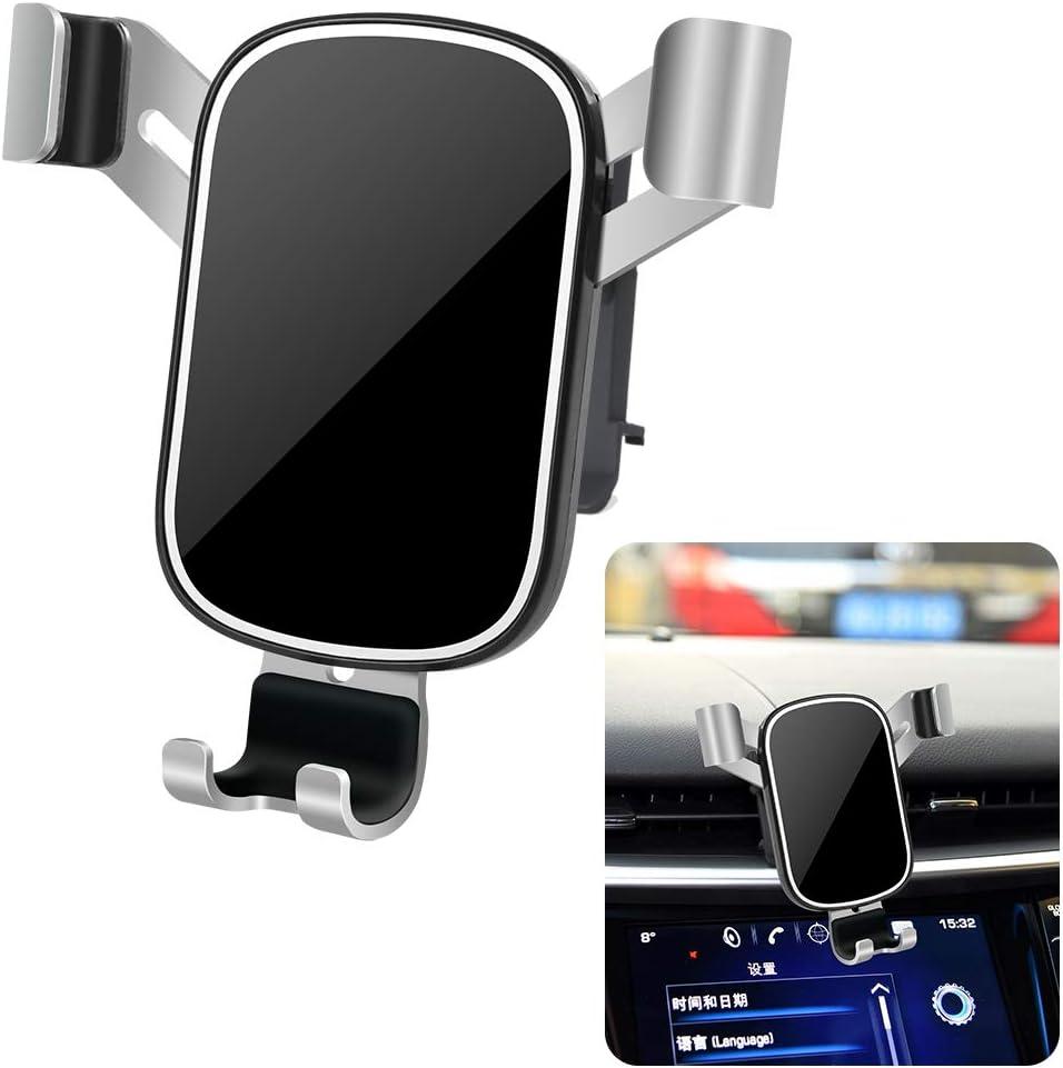 LUNQIN Car Phone Holder for Cadillac XTS 2013 2014 2015 2016 2017 2018 2019 Auto Interior Accessories Best Cell Phones Mount Cellphone Mobile Cradle Charging Navigation Bracket Air Vent Accessory