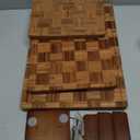 Large Cutting Board,Bamboo Wood Cutting Boards For Kitchen,3 Packs Chopping Board Set With Juice Groove, For Butcher Block,Vegetables,Fruits And Cheese