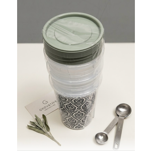 Container set with Lid 4 Pieces