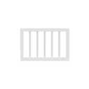 Graco Toddler Safety Guardrail-Dowels (White) - GREENGUARD Gold Certified, Safety Guardrail for Convertible Crib Conversion to Toddler Bed, Non-Toxic Finish