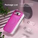 Magnetic for iPhone 17 Air Case [Compatible with Magsafe] [Military Grade Drop Protection] [Anti-Fingerprint] Translucent Matte Shockproof Women Phone Case Cover, Berry Purple