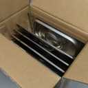 ZeroPone 8 Pack Hotel Pans with Lids, 1/4 Size 6" Deep Stainless Steel Steam Table Pan 22 Gauge Anti Jam Commercial Catering Food Pans for Hotel, Home, Party, Restaurant, Buffet