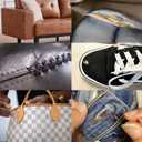 VONEEDL Upholstery Repair Kit: Waxed Sewing Thread (3 Rolls - Black Color) & Heavy Duty Needles (11 PCS) for Leather, Canvas & Quilting Thread