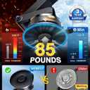 [2026 True Military-Grade] Car Phone Holder VANMASS [Upgraded Strongest Suction & Clip] Cell Phone Mount for Dashboard Windshield Vent Wall,Truck Cradle Stand for iPhone 17 Pro Max 16 15 14 13 Android (Black)