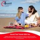 Diet Coke Bottle Cap Shaped Bluetooth Speaker with Kickstand, Color Changing Light, FM Radio, 6H Playtime, Micro SD Card, Aux Port for Home/Outdoors/Beach/Bar | Portable Bluetooth Speakers